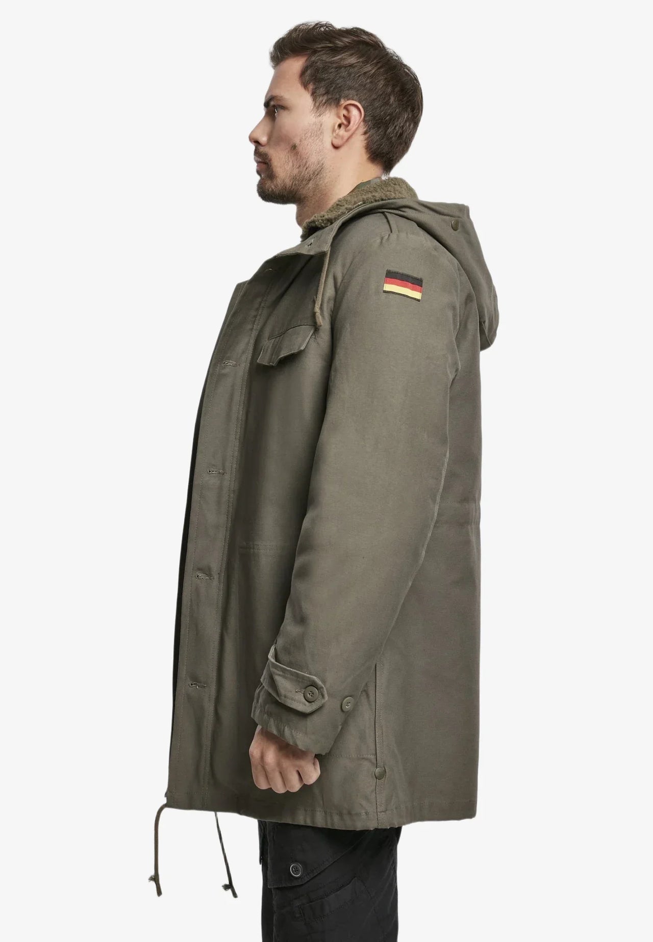 Authentischer Bundeswehr Parka mit herausnehmbarem Futter