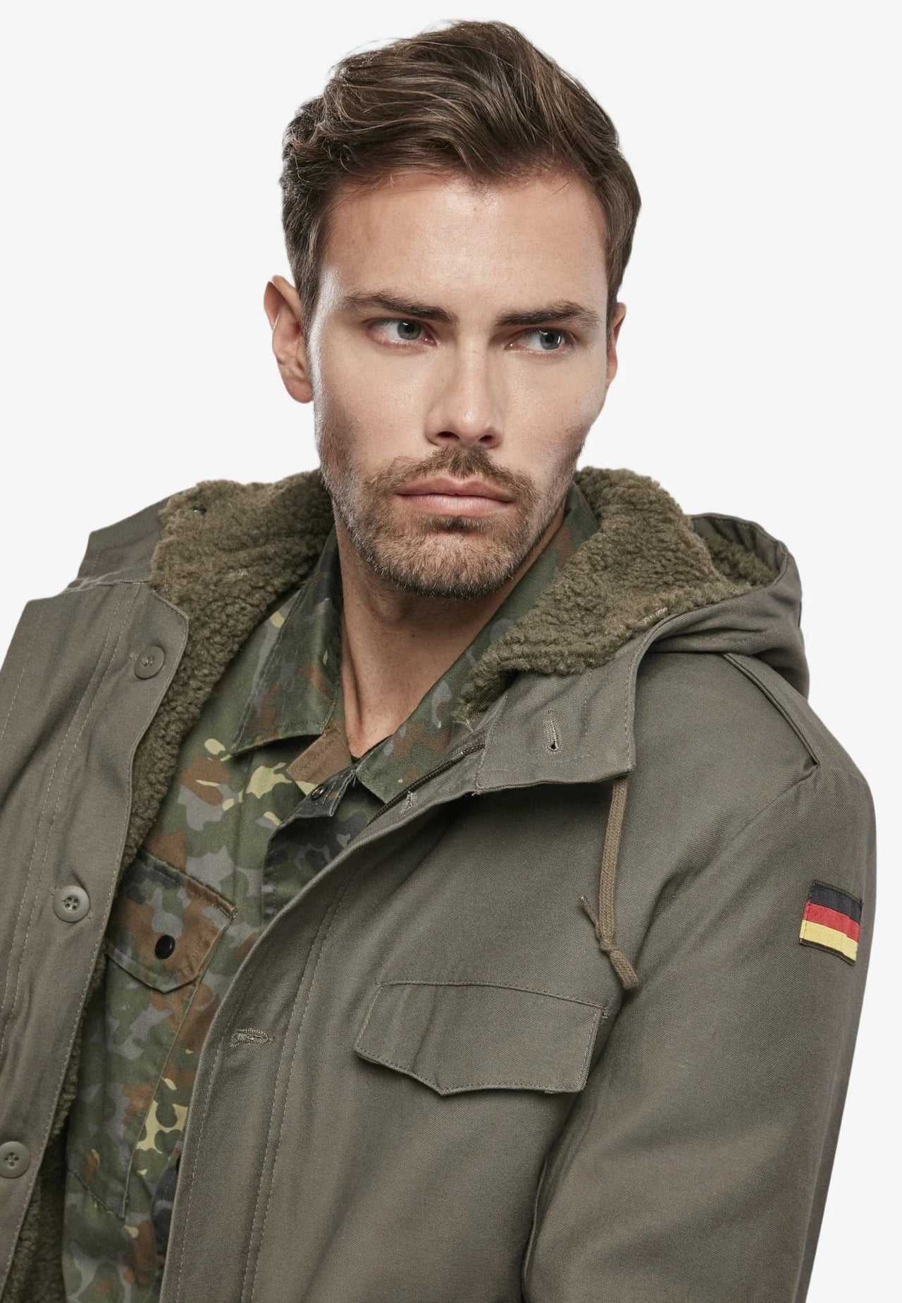 Authentischer Bundeswehr Parka mit herausnehmbarem Futter
