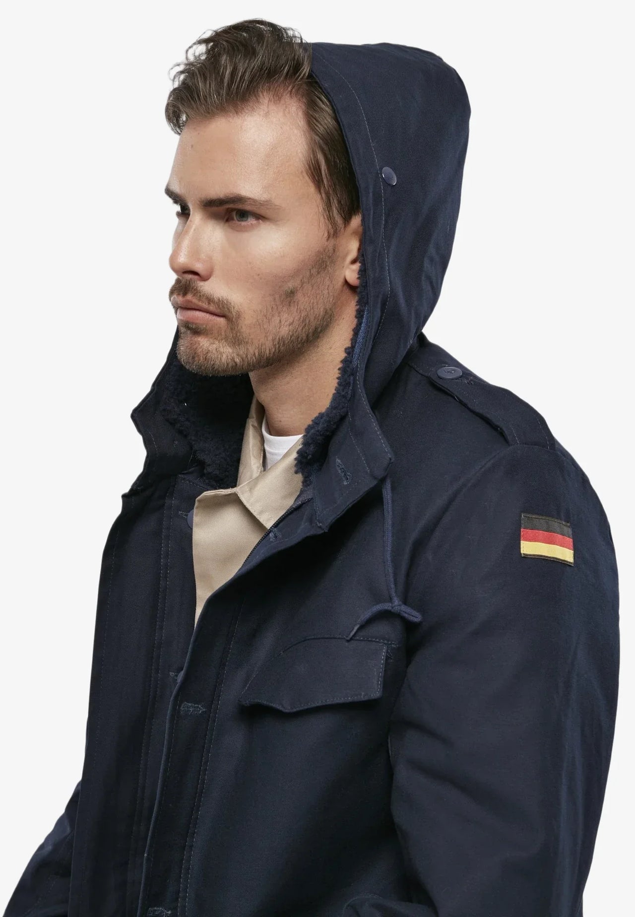 Authentischer Bundeswehr Parka mit herausnehmbarem Futter
