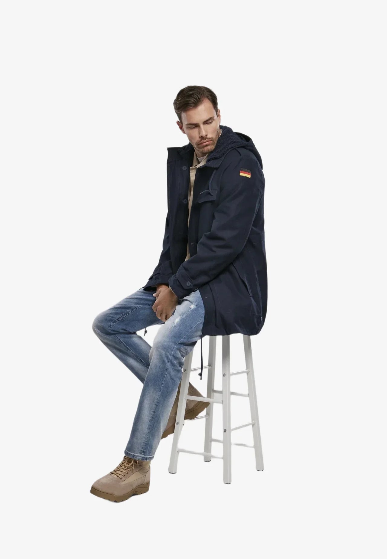 Authentischer Bundeswehr Parka mit herausnehmbarem Futter